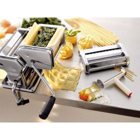 Ручная машинка для приготовления  домашней лапши, равиоли и пельменей 